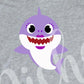 -KID2025 Purple Shark Decal