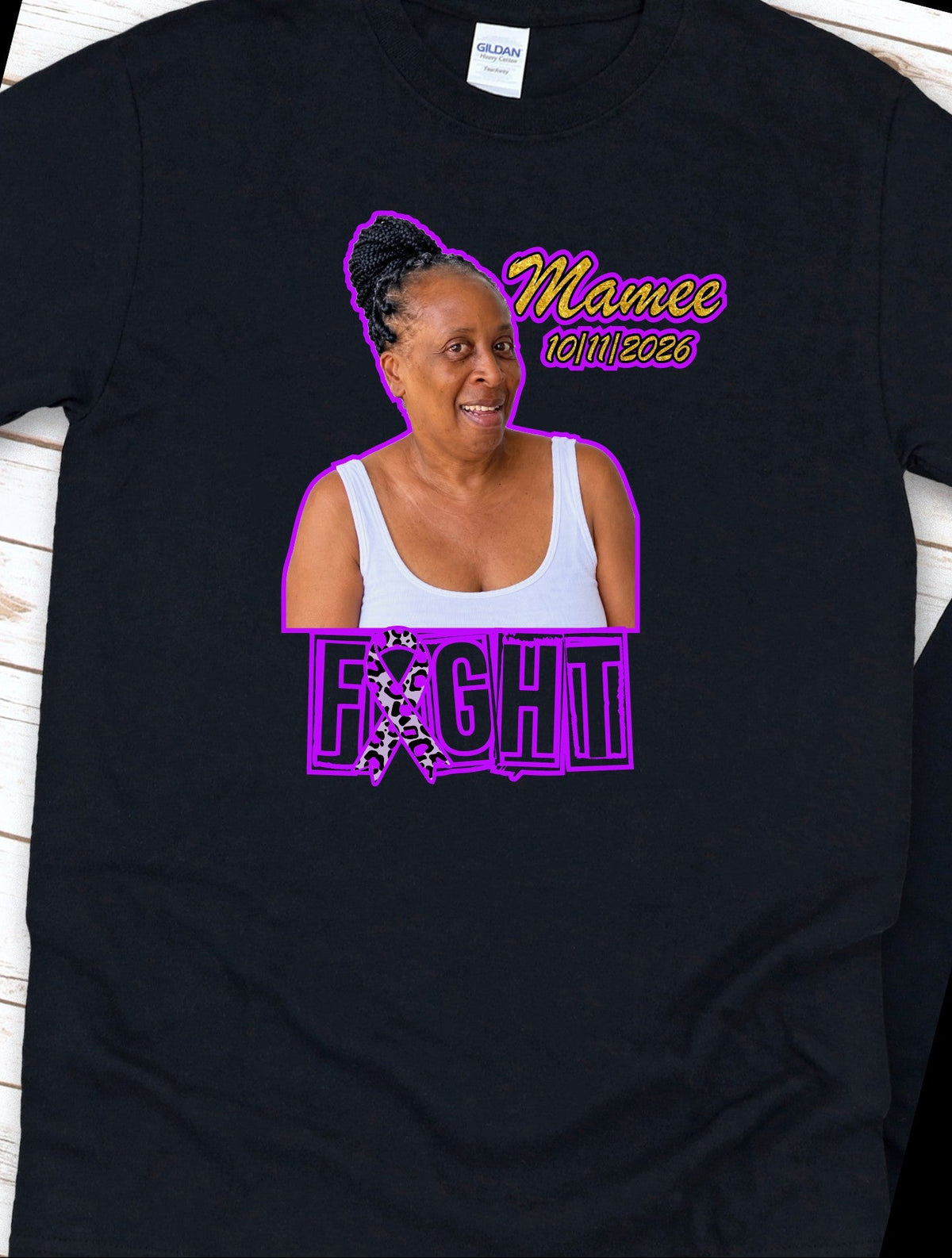 Custom Memorial Shirt Organized by Bree Braxton