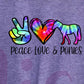 * Peace Love and Ponies Decal