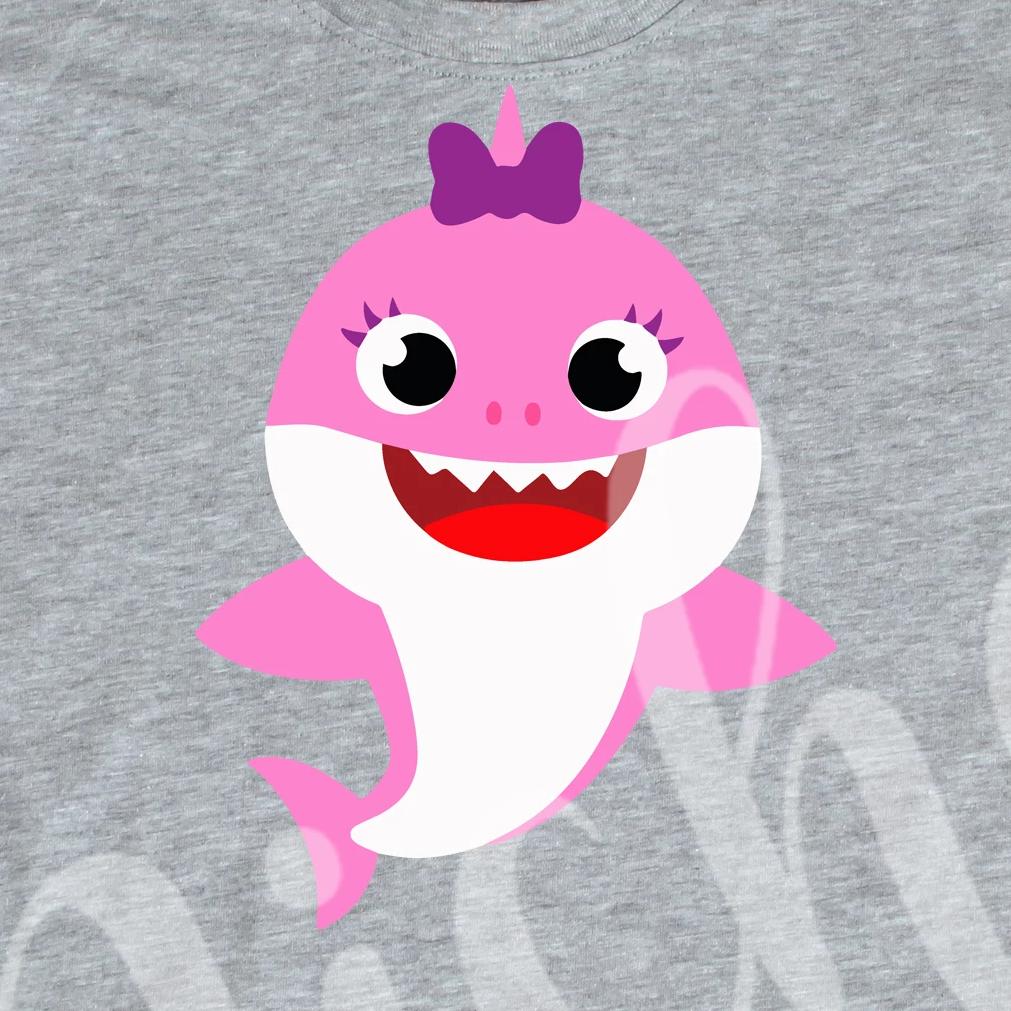 -KID2029 Pink Shark Decal