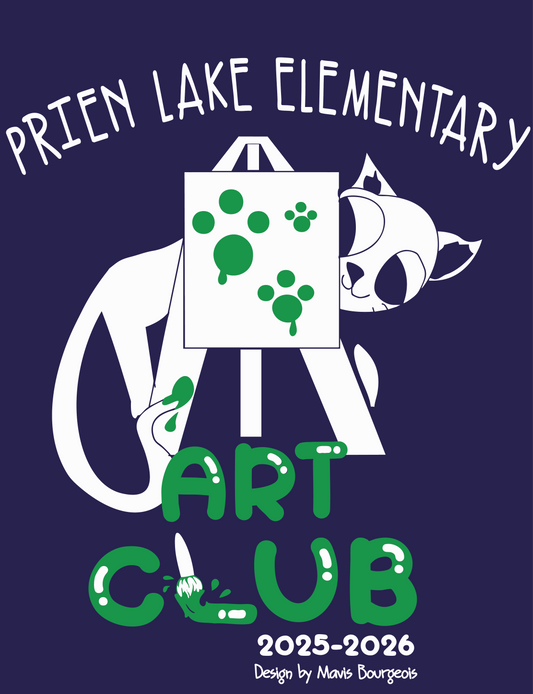Prien Lake Elem Eloise Kelly Art Club Shirt
