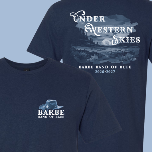 Barbe Band of Blue 2026-2027 Parent Show Shirt