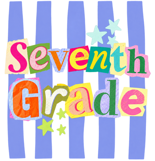 Seventh Grade Teachers Decal