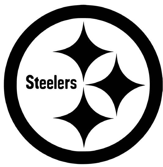 Steelers 3.5" decal