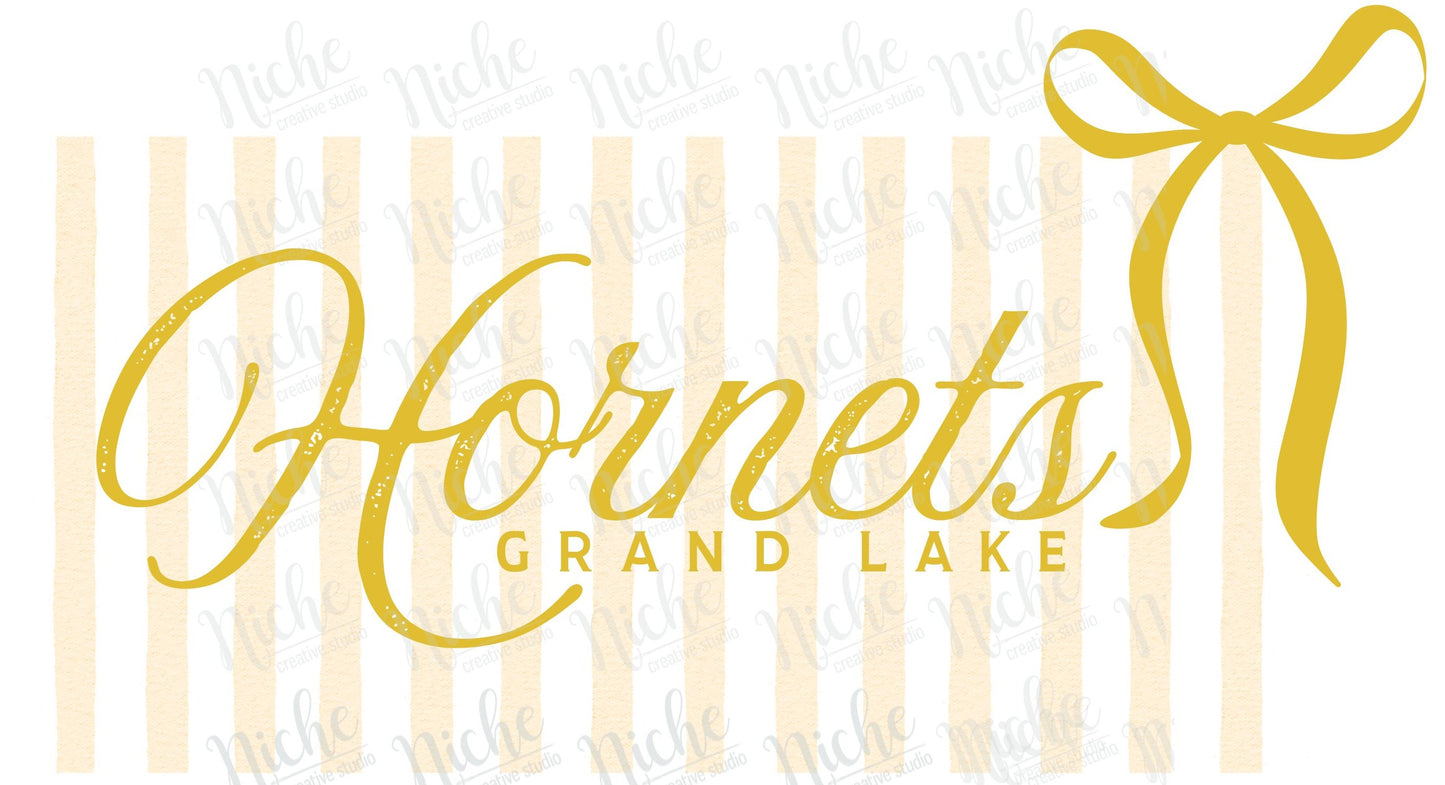 -GRA4511 Hornets Stripes Decal