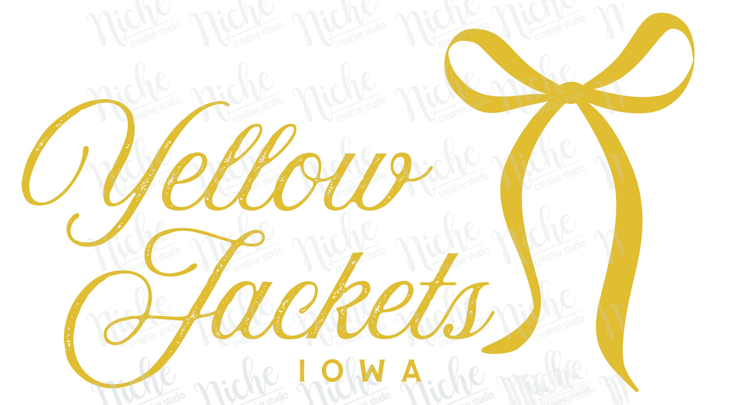 - IOW8000 Yellow Jackets Stripes Decal