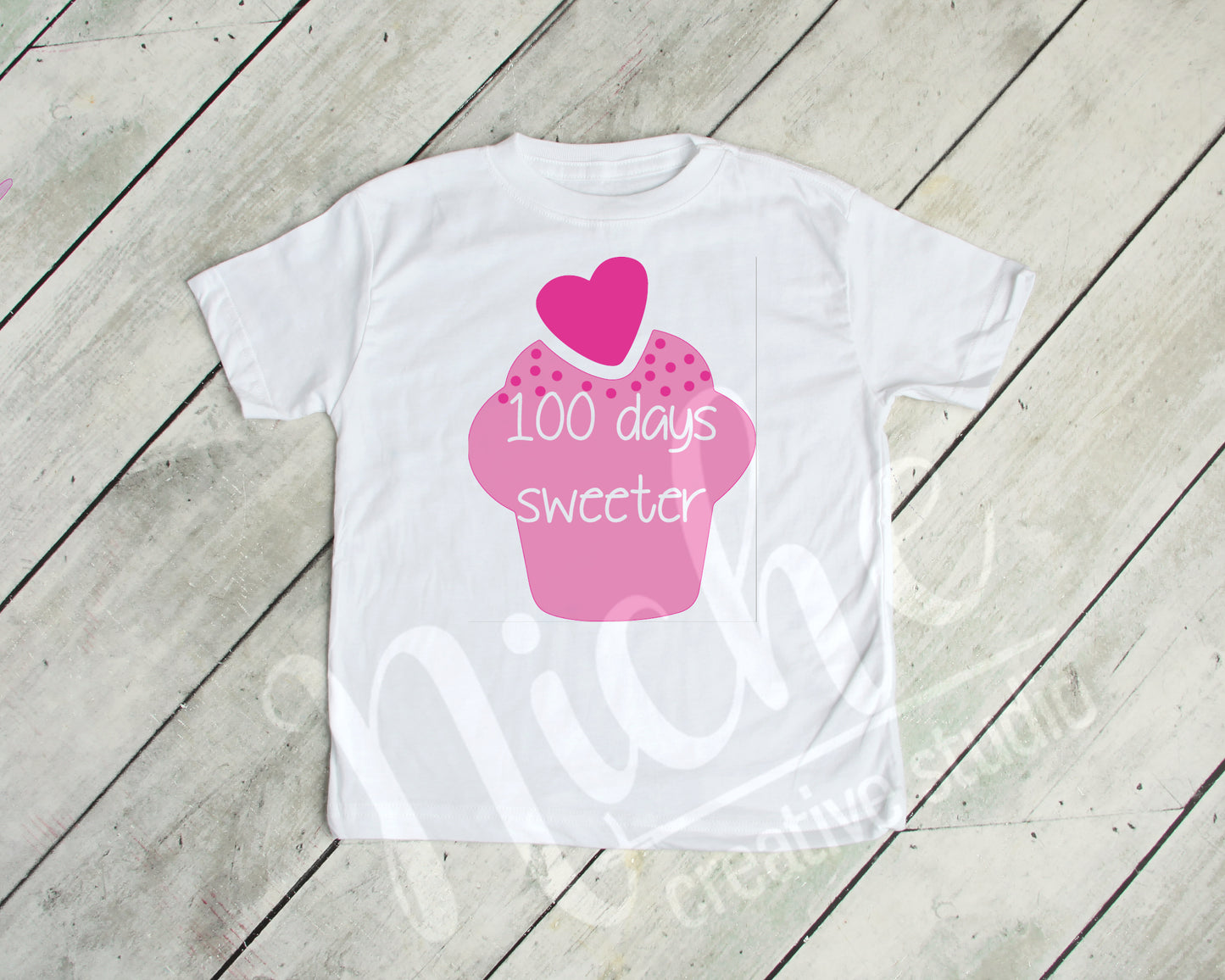 *100 Days Cupcake Decal