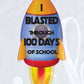 *100 Days Rocket Decal