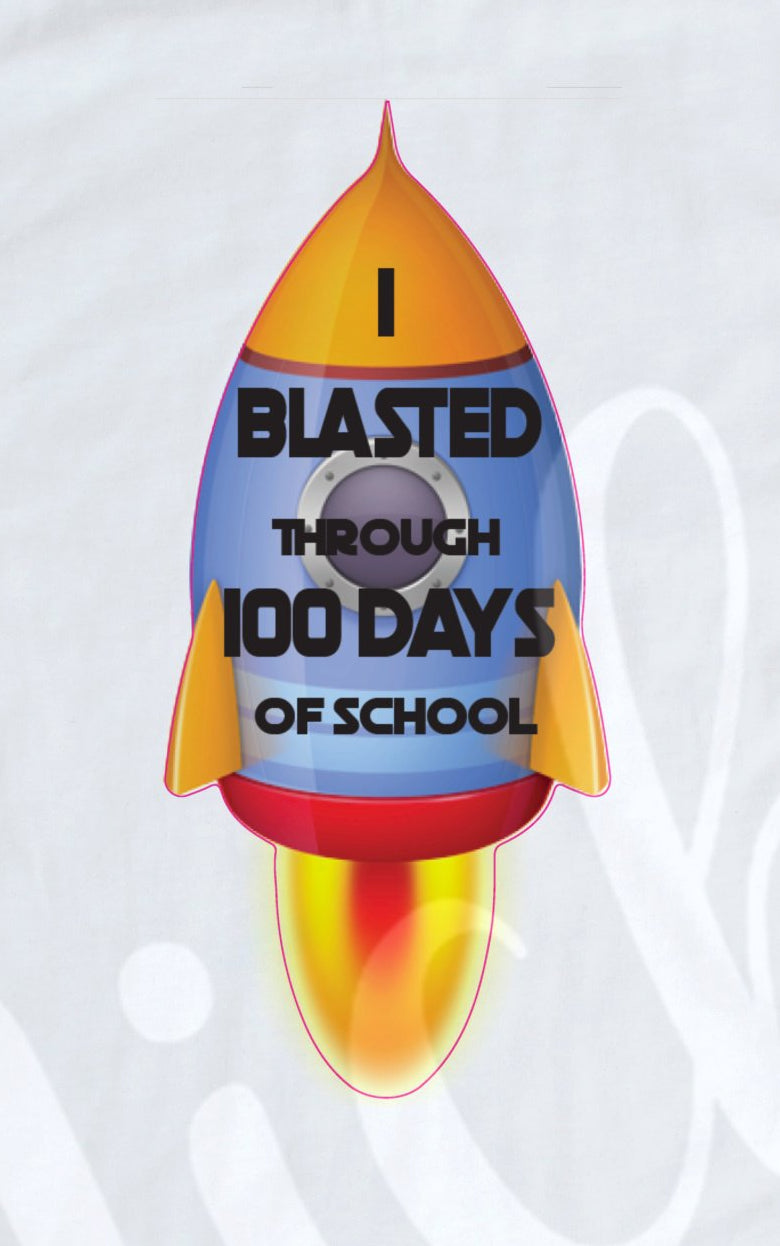 *100 Days Rocket Decal