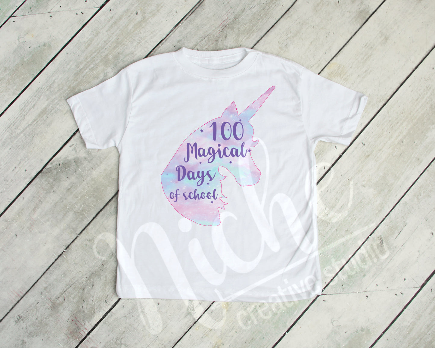 *100 Days Unicorn Decal