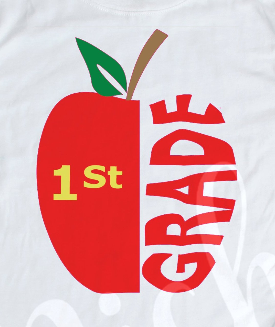 *1st Grade Apple Decal