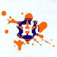 * Astros Paint Splatter Decal