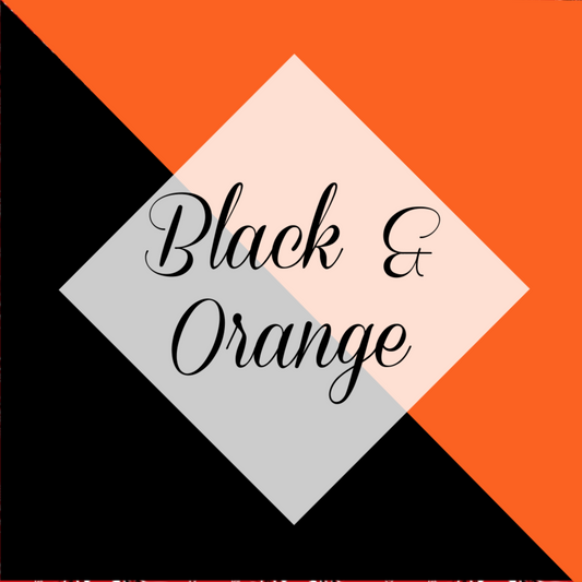 *Black & Orange Vinyl Collection (BO)