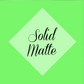 Solid Matte 12x15" Sheets