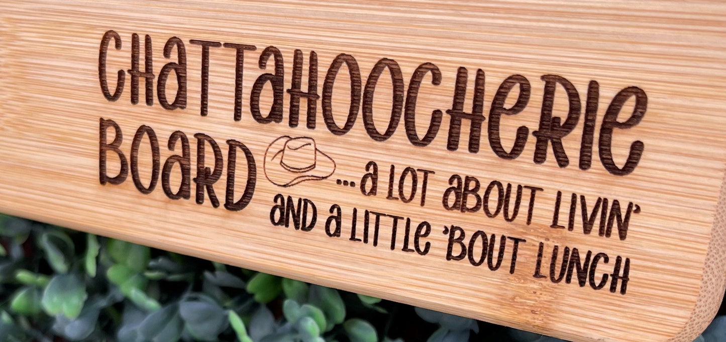 Chattahoocherie Board Engraving - Board not Included
