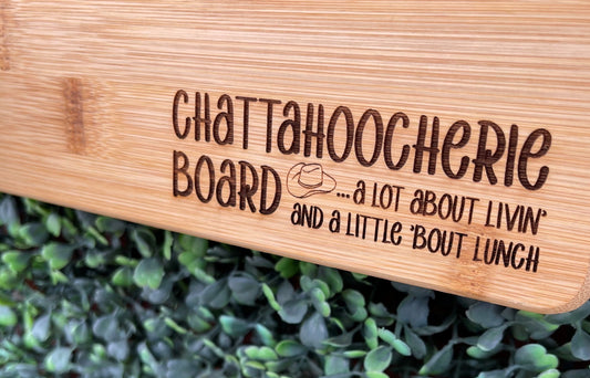 Chattahoocherie Board Engraving - Board not Included