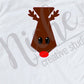 * Christmas Tie - Reindeer Decal