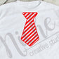 * Christmas Tie - Striped Decal