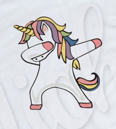 * Dabbing Unicorn Decal