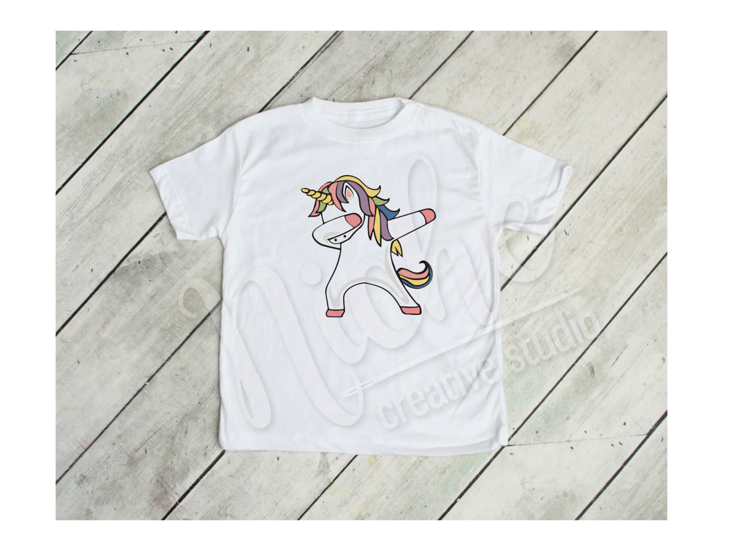 * Dabbing Unicorn Decal