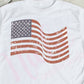 * Distressed Flag Wave Decal