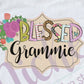 * Framed Blessed Grammie Decal