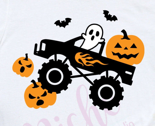 *Halloween Monster Truck Decal