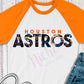 * Houston Astros Lineup Decal
