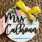 Laser-Cut Crafts Sign