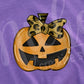 * Jack o Lantern with Bow Decal