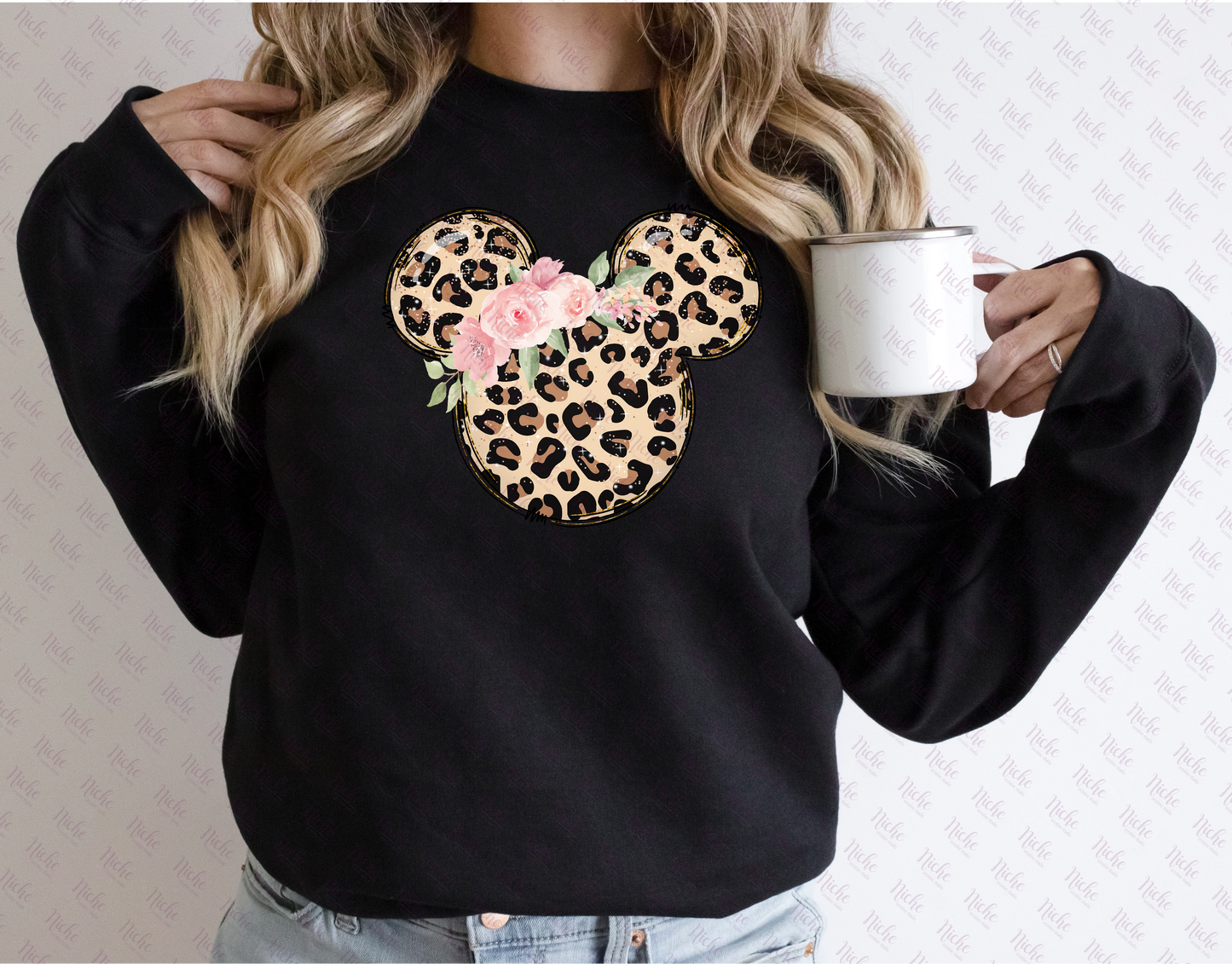 *Minnie Leopard Ears Decal