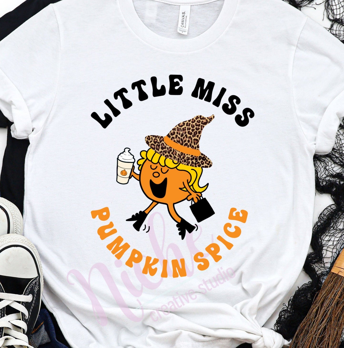 * Little Miss Pumpkin Spice Decal