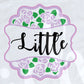 *Little Purple Floral Decal