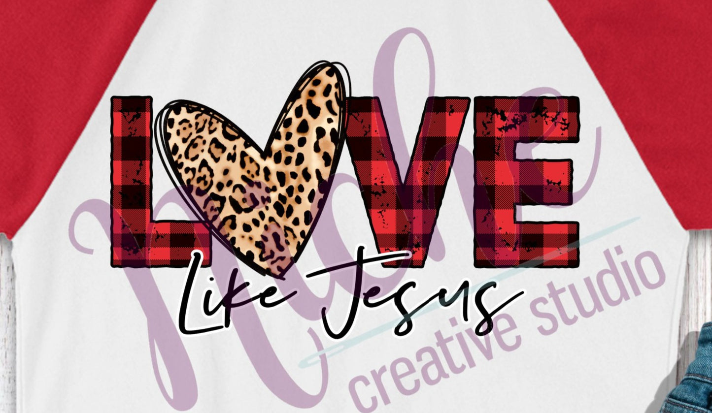 * Love like Jesus Decal