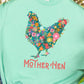 * Mother Hen Floral Decal