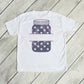* Mason Jar Blue Stars Name Decal