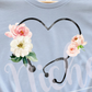 * Nurse Heart Stethoscope Screen Decal
