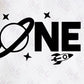 *One Space Decal