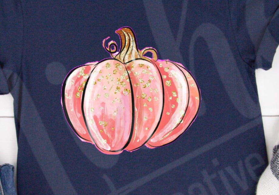 * Pink Pumpkin Decal