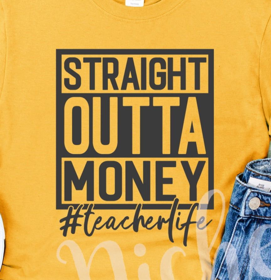 * Straight Outta Money Decal