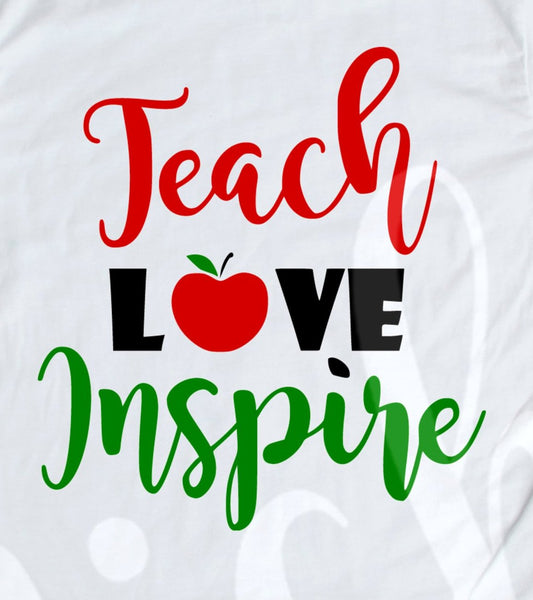 *Teach Love Inspire Decal