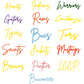 Go Baseball/Softball Screen Decal with Team Name