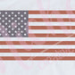 * USA Flag Decal