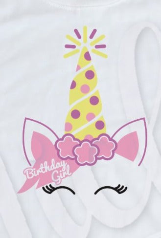 * Unicorn Birthday Decal