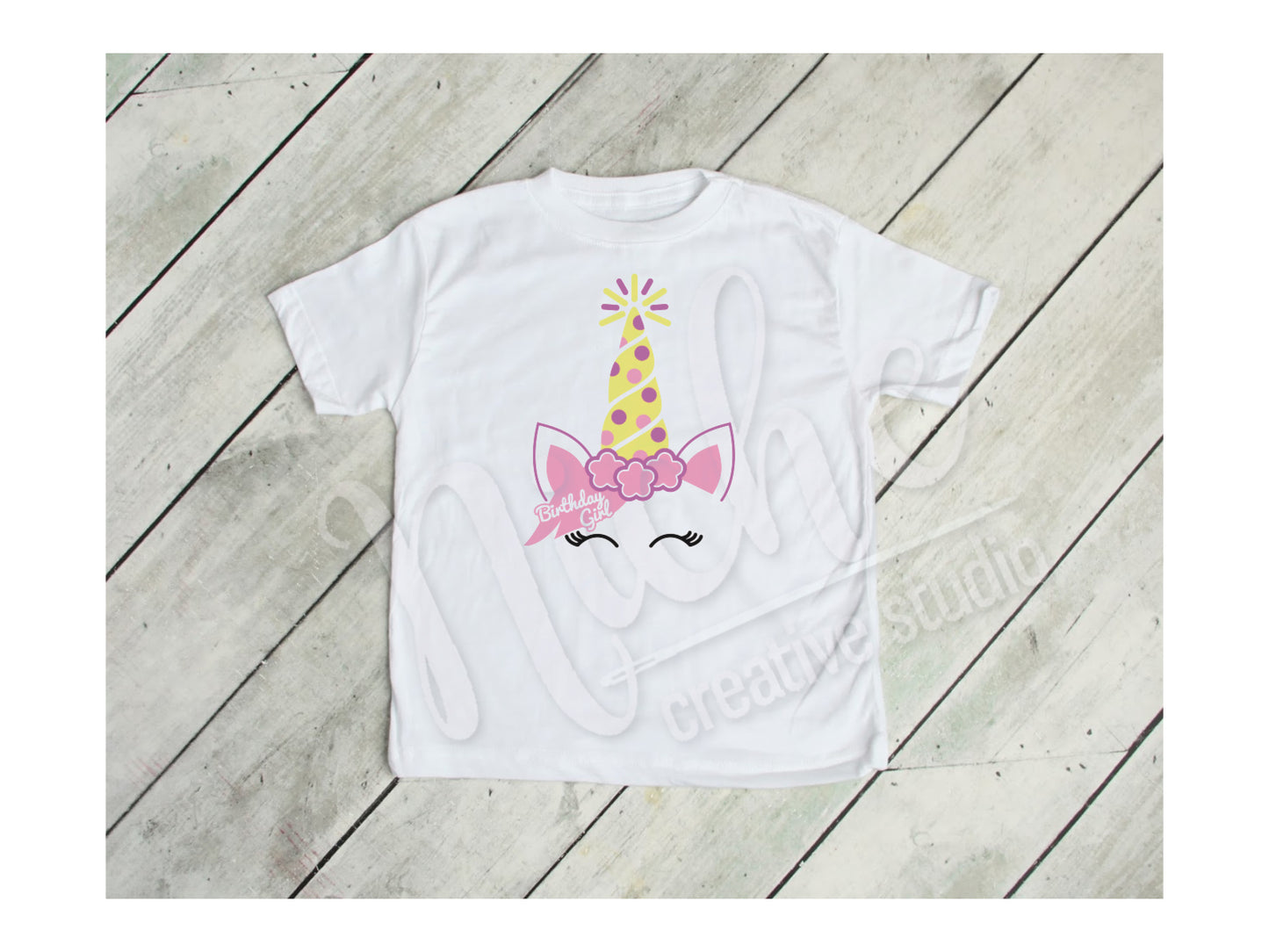 * Unicorn Birthday Decal