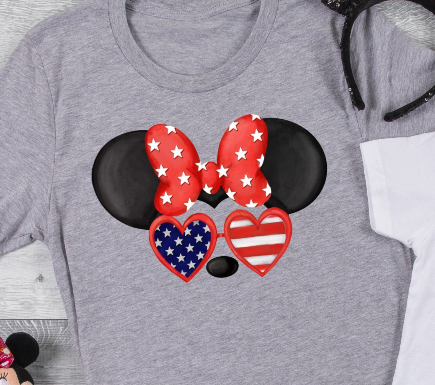 * American Girl Mouse Sunglasses Decal