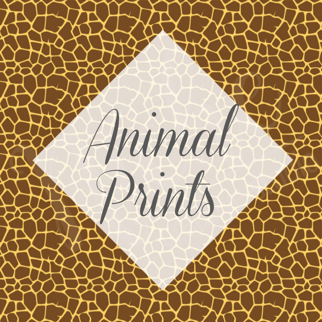 *Animal Print Vinyl Collection (AP)