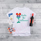 * Ariel Drinking Wine Decal