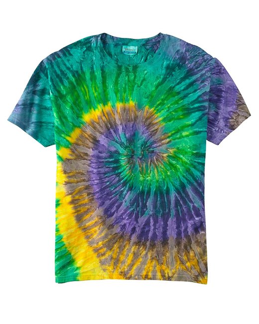 Mardi Gras Tie-Dye Shirts Adult