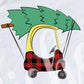 * Christmas Tree Cozy Coupe Decal